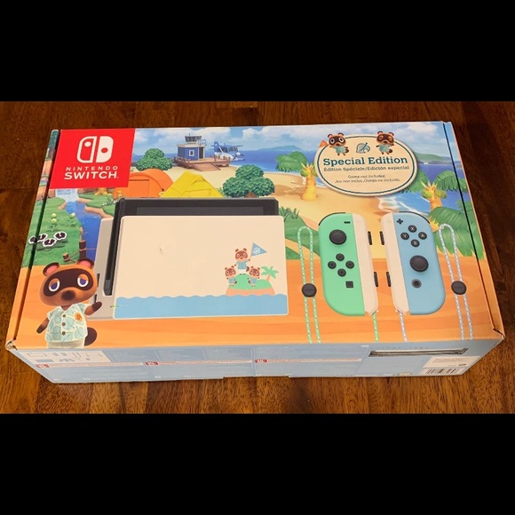 Nintendo Other - Nintendo switch Animal Crossing Edition.